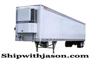 LTL Shipping Long Beach 53ft Refrigerator Van | Shipwithjason.com