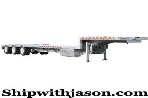 Step deck open-deck equipment